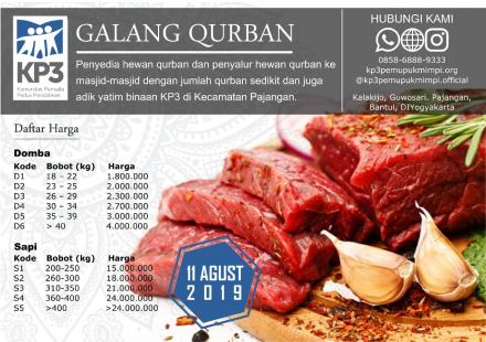 Program Galang Qurban 2019