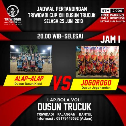 Update jadwal Triwidadi Cup hari ke 10