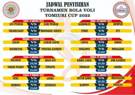 Turnamen YOMIURI CUP   Plambongan Triwidadi