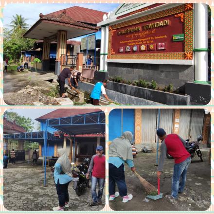 Jum'at Bersih Kalurahan Triwidadi