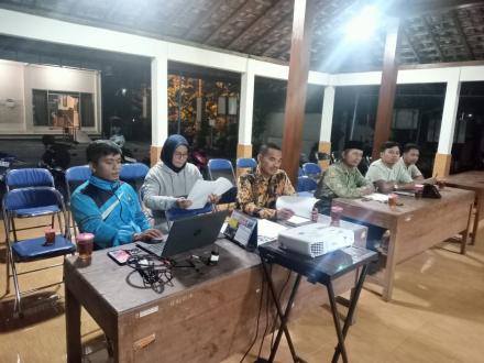 Pembuatan Tata Tertib Pengisian Lowongan Pamong Triwidadi