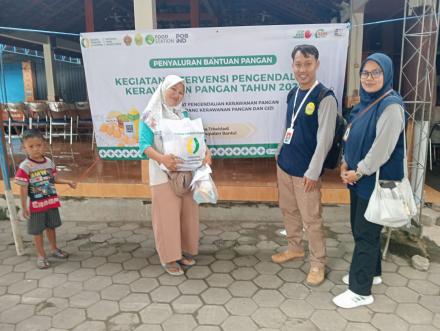 Penyaluran bantuan Pangan th 2025
