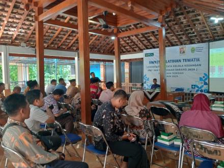 Bimtek Tematik Pomong Kalurahan Triwidadi