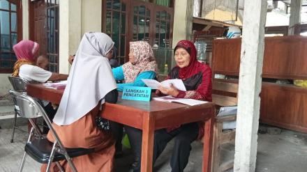 KEGIATAN PELAYANAN POSYANDU BALITA DAN LANSIA DI KAYUHAN WETAN