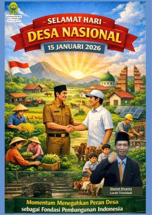 Selamat Hari Desa Nasional 2026