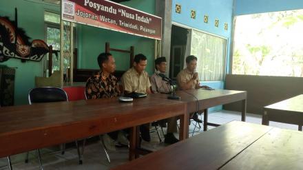 Disnakertrans Bantul Melaksanakan Sosialisasi Kegiatan Padat Karya APBD 2026