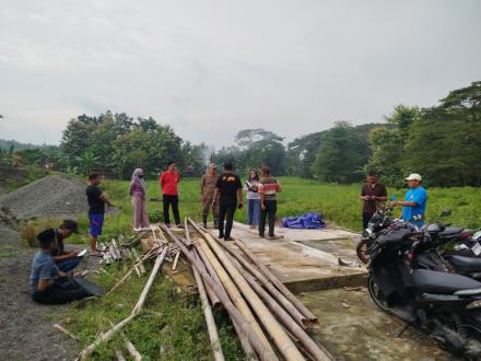 Pengukuran Lahan untuk Rencana Koperasi Desa Merah Putih di Plambongan Triwidadi