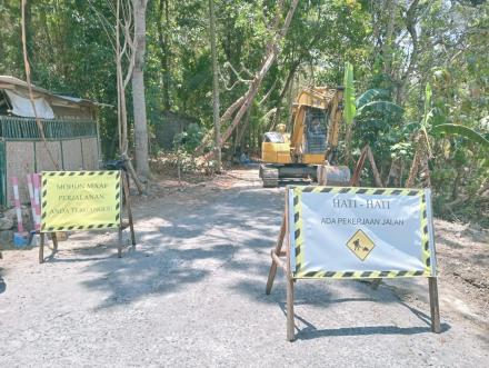 Peningkatan Jalan Guwo–Butuh Utara Mulai Dikerjakan